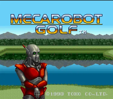 Mecarobot Golf (USA) screen shot title